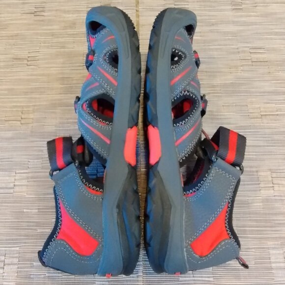 Merrell Hydro Red/Gray Hiking Sandals Mens size 7/Wms Size 8.5 - Picture 3 of 11